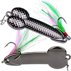 Metal jig lông đuôi (feather tail)