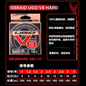 Fluorocarbon YGK V8