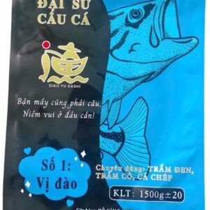 Mồi Câu Đại Sư Số 1 Vị Đào 1.5kg