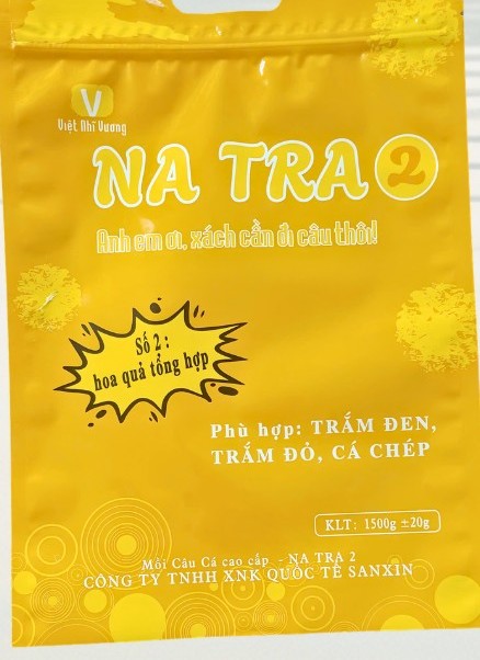Mồi Câu NA TRA 2 Vị Hoa Quả Tổng Hợp 1.5kg